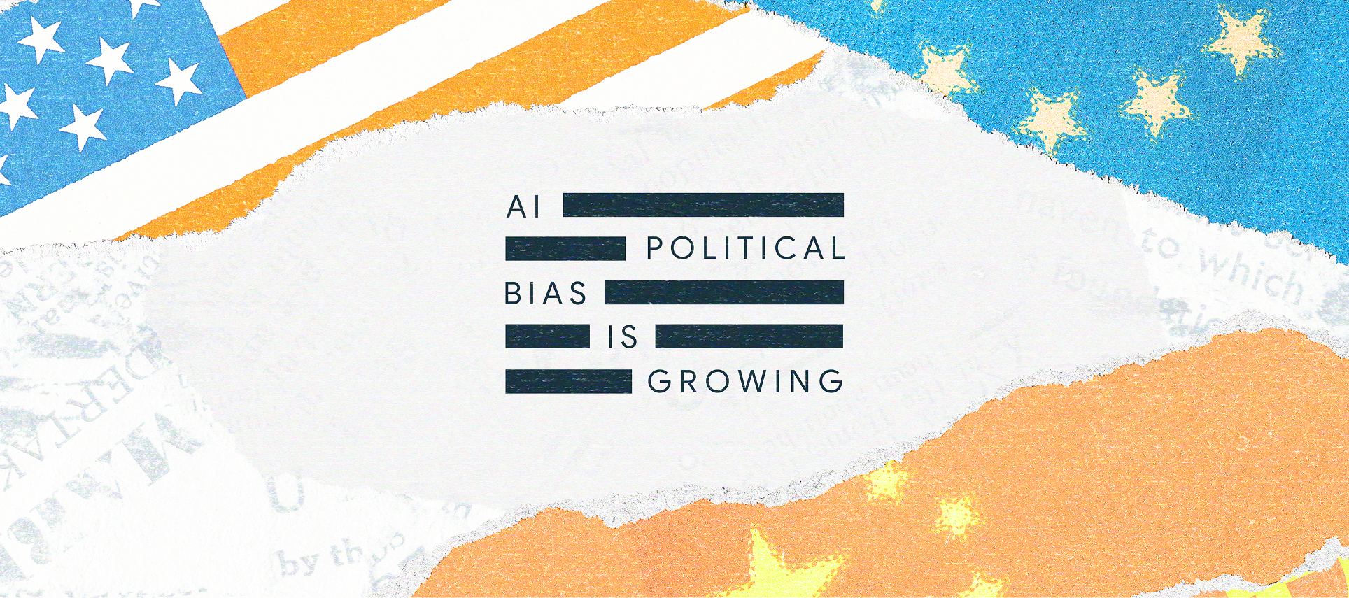 Political Bias in AI Banner